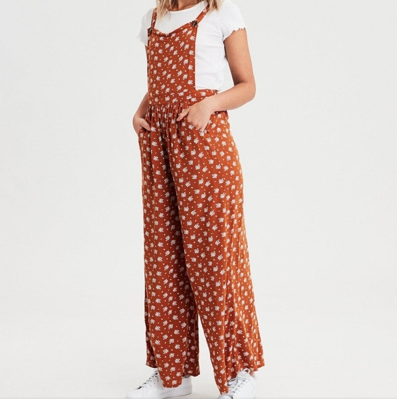 american eagle orange jumpsuit